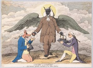 Crumbs of Comfort, eller gammelortodoks gjenoppretting av trøst til hans Fallen Children, pub. 1782 (håndfarget gravering)