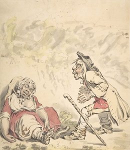 Cymon og Iphigenia, 1796. av James Gillray