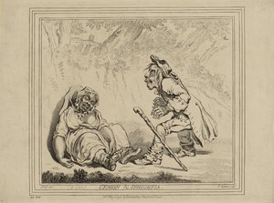 Cymon and Iphigenia, publisert 2. mai av James Gillray