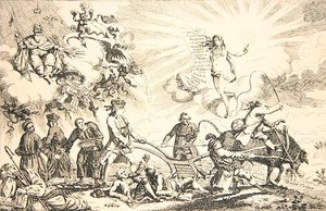 Kirkelig og politisk, nasjonens tilstand av James Gillray