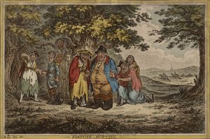 Fortune Hunting, publisert 20. november av James Gillray