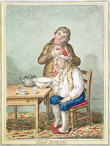 Gentle Emetic, utgitt av Hannah Humphrey, 1804