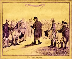 George III - karikatur av James Gillray