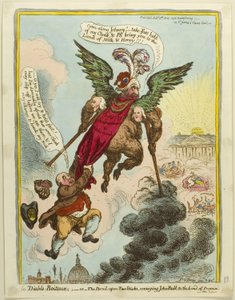The Devil-Lame av James Gillray