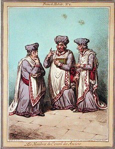 Les Membres du Conseil des Anciens, plate 2 fra 