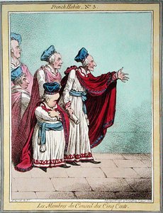 Les Membres du Conseil des Cinq Cents, plate 3 av 