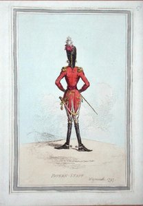Pattern-Staff, utgitt av Hannah Humphrey i 1797 (håndfarget etsning) av James Gillray