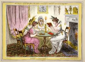 Tales of Wonder, pub. H. Humphrey, London, 1802 (håndfarget etsning)