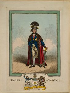 Helten fra Nilen, 1878 av James Gillray