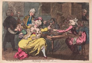 The Injured Count,,,S, pub. 1786 (håndfarget gravering)