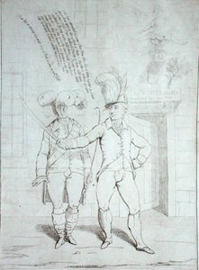 Tordeneren av James Gillray