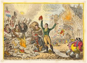 Sann reform av parlamentet av James Gillray