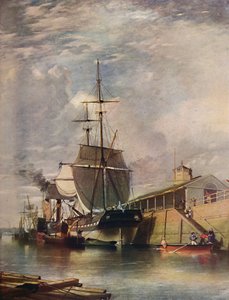 Belfast havn - Fergetrinn, 1851, 1909. av James Glen Wilson