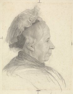 Portrett av en eldre herre og portrett av en eldre kvinne av James Havard Thomas
