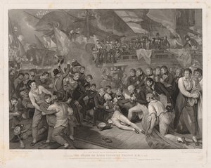 Lord Nelsons død av James Heath