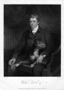 Sir Walter Scott, 1st Baronet, produktiv skotsk historisk romanforfatter og poet, 1810