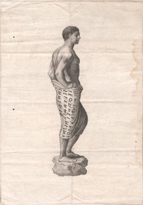 Statue av en mann av James Heath