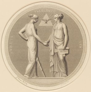 Medisin - Teologi - Juss av James Heath after John Flaxman