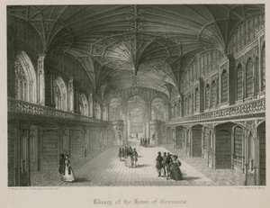Library of the House of Commons, designet av Thomas Hopper av James Henry Lynch