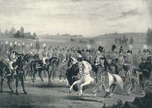 Gjennomgang av 1. livgarde og 8. husarer, 4. juni 1842, 1842 1909 av James Henry Lynch