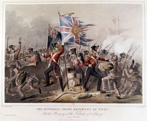 Det 18. (kongelige irske) fotregiment. Ved stormingen av Amoy av James Henry Lynch