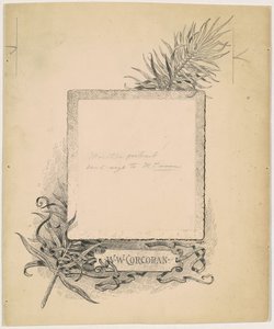 Frontispice, Portrett av W. W. Corcoran