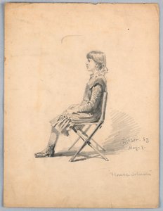 Portrett av Florence Johnson av James Henry Moser