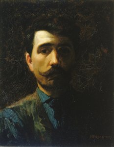 Selvportrett, 1887.
