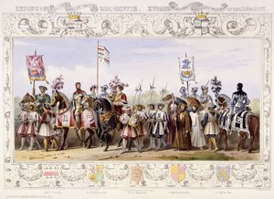 Prosesjon til listene, 1843