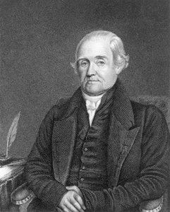Noah Webster (1758-1843) gravert av G. Parker