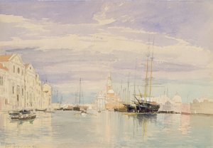 Giudecca med S. Giorgio Maggiore, Venezia av James Holland