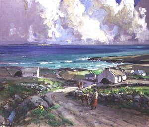 Atlantic fra Bloody Foreland, Devon av James Humbert Craig