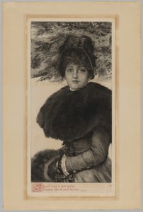 En vintertur av James Jacques Joseph Tissot