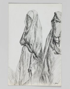 En vei på Oljeberget, illustrasjon fra Vår Herre Jesu Kristi liv av James Jacques Joseph Tissot