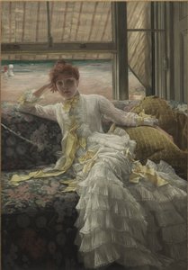 Seaside Board, 1878 av James Jacques Joseph Tissot