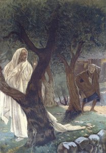 Kristus viste seg for Saint Peter - Kristus viste seg for Saint Peter - fra "" The Life of Our Lord Jesus Christ"" - 1899 av James Tissot - La vie de notre seigneur Jesus Christ, av Jacques Joseph (Jacques-Joseph) Tissot dit James Tissot (1836–1902) av James Jacques Joseph Tissot