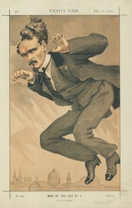 Henri Rochefort, La Voyoucratie, 22. januar 1870, tegneserie Vanity Fair av James Jacques Joseph Tissot