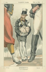 Leopold II, kongen av belgierne av James Jacques Joseph Tissot