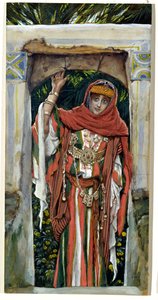 Maria Magdalena før hennes omvendelse, illustrasjon til The Life of Christ, ca. 1886-96 (wc på papir) av James Jacques Joseph Tissot