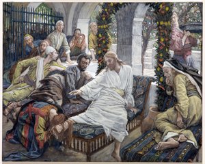Mary Magdalenes Box of Very Precious Ointment, illustrasjon for The Life of Christ, ca. 1886-96 (gouache på papp) av James Jacques Joseph Tissot