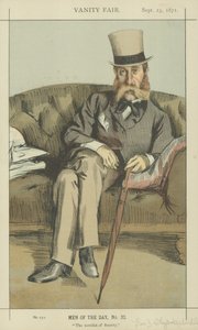 Mr George John Whyte-Melville av James Jacques Joseph Tissot