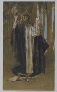 Saint Simon, illustrasjon fra The Life of Our Lord Jesus Christ (wc over grafitt på papir) av James Jacques Joseph Tissot