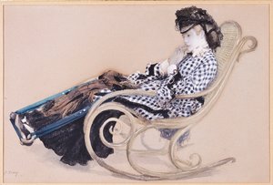 Studie for "Den siste kvelden" av James Jacques Joseph Tissot