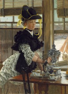 Te, 1872. av James Jacques Joseph Tissot