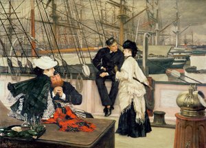 Kapteinen og styrmannen, 1873 av James Jacques Joseph Tissot