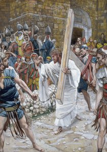 The Daughters of Jerusalem, illustrasjon for The Life of Christ, ca. 1886-94 (wc & gouache på papp) av James Jacques Joseph Tissot