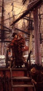 Utvandrerne, eller en hjelpende hånd av James Jacques Joseph Tissot