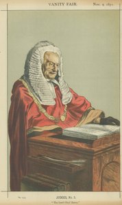 The Right Hon Sir Fitz Roy Kelly av James Jacques Joseph Tissot