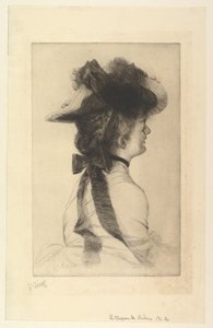 Rubens-hatten, 1875. av James Jacques Joseph Tissot