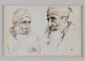 Jødetyper, Jerusalem, illustrasjon fra Vår Herre Jesu Kristi liv (blekk på papir) av James Jacques Joseph Tissot